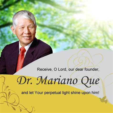 Mercury Drug founder Mariano Que dies at 96.